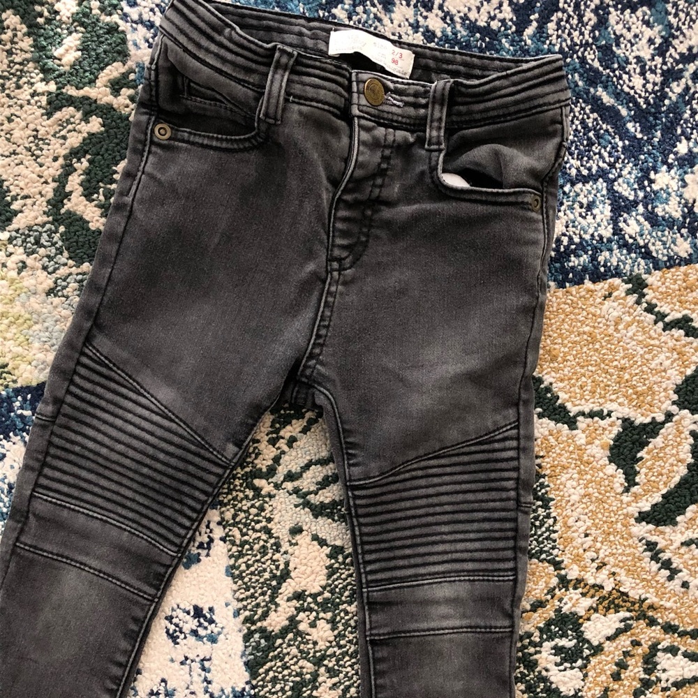 Zara Boys Moto Skinny Jeans